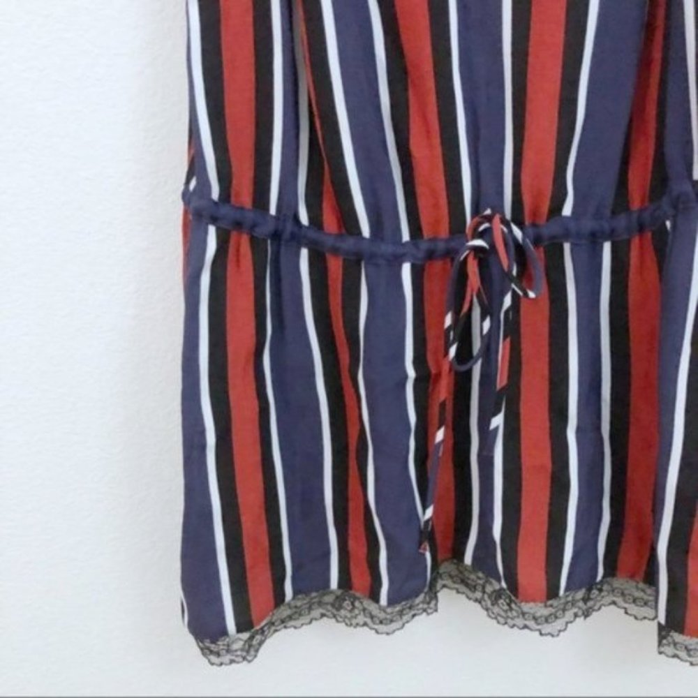 NWT Zara Stripe Drawstring Cami Tunic size XS - Picture 5 of 11